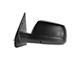 Powered Heated Mirror; Textured Black; Driver Side (14-15 Tundra)