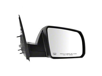 Powered Heated Mirror; Textured Black; Passenger Side (14-15 Tundra)
