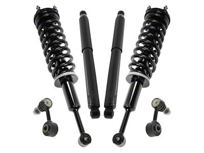 Front Strut and Spring Assemblies with Rear Shocks and Sway Bar Links (07-18 Tundra)