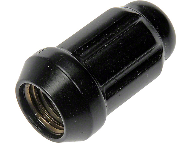 Black 6-Spline Drive Wheel Lug Nuts; M12x1.50; Set of 4 (22-23 Tundra)