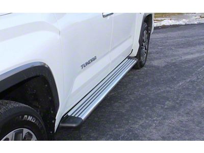 Romik RB2-T DRP Running Boards; Stainless Steel (22-23 Tundra CrewMax)