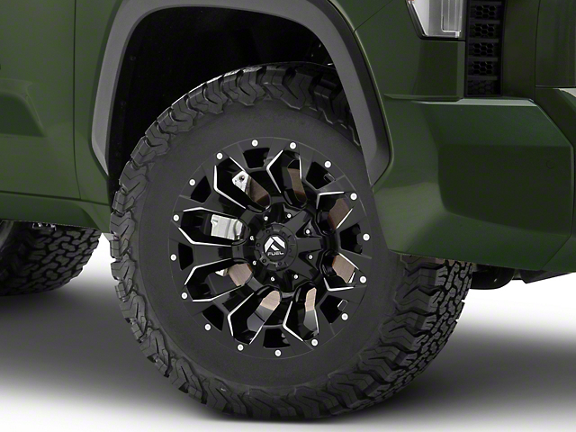 Fuel Wheels Assault Gloss Black Milled 6-Lug Wheel; 18x9; 19mm Offset (22-23 Tundra)