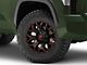 Fuel Wheels Assault Matte Black Red Milled 6-Lug Wheel; 18x9; 1mm Offset (22-24 Tundra)