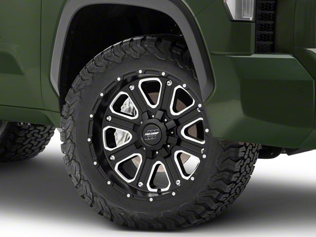 Pro Comp Wheels Axis Satin Black 6-Lug Wheel; 20x10; -18mm Offset (22-24 Tundra)