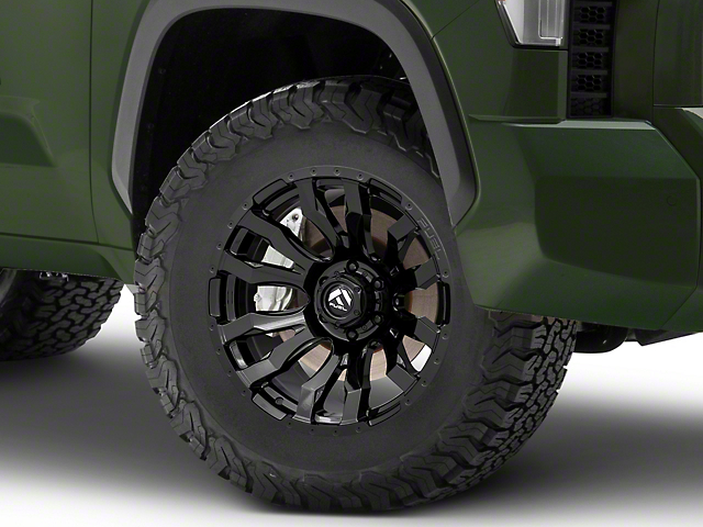 Fuel Wheels Blitz Gloss Black 6-Lug Wheel; 18x9; -12mm Offset (22-23 Tundra)
