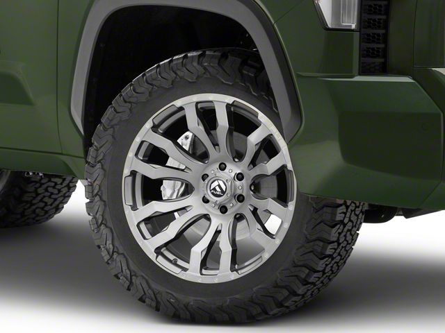Fuel Wheels Blitz Platinum Brushed Gunmetal 6-Lug Wheel; 20x9; 1mm Offset (22-24 Tundra)