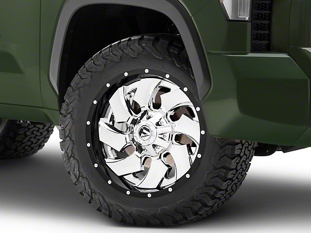 Fuel Wheels Cleaver Chrome 6-Lug Wheel; 20x9; 20mm Offset (22-23 Tundra)