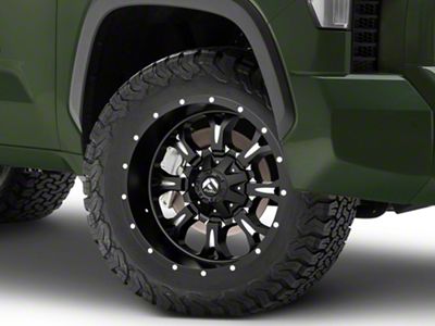 Fuel Wheels Krank Matte Black Milled 6-Lug Wheel; 20x10; -24mm Offset (22-24 Tundra)