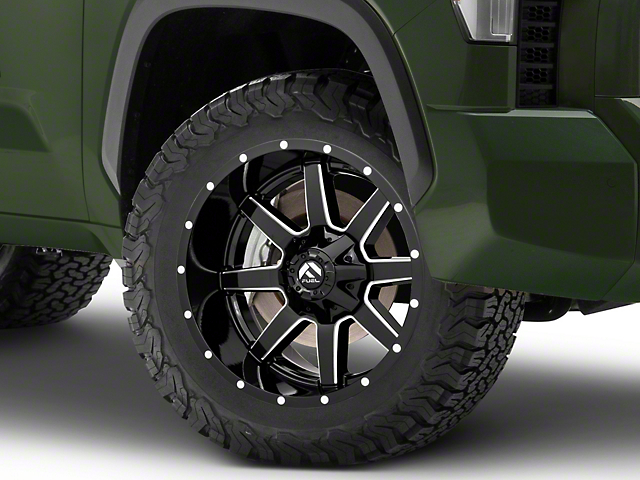 Fuel Wheels Maverick Gloss Black Milled 6-Lug Wheel; 20x10; -6mm Offset (22-23 Tundra)