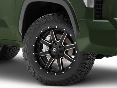 Fuel Wheels Maverick Gloss Black Milled 6-Lug Wheel; 20x9; 20mm Offset (22-24 Tundra)
