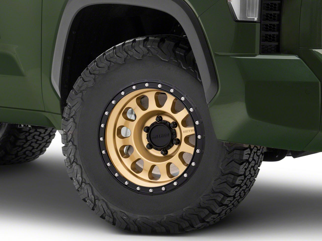 Method Race Wheels Tundra MR315 Gold 6Lug Wheel; 17x9; 12mm Offset