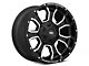 Rough Country 93 Series Matte Black Milled 6-Lug Wheel; 20x9; 0mm Offset (22-24 Tundra)