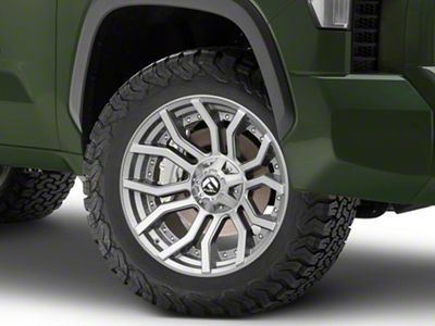 Fuel Wheels Rage Platinum Brushed Gunmetal 6-Lug Wheel; 20x10; -18mm Offset (22-24 Tundra)