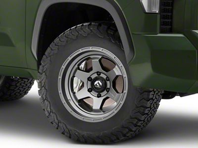 Fuel Wheels Shok Matte Gunmetal 6-Lug Wheel; 18x9; -12mm Offset (22-24 Tundra)
