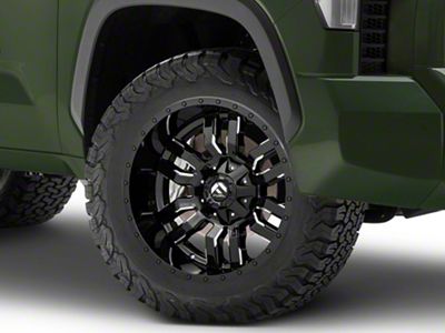 Fuel Wheels Sledge Gloss Black Milled 6-Lug Wheel; 20x10; -19mm Offset (22-24 Tundra)