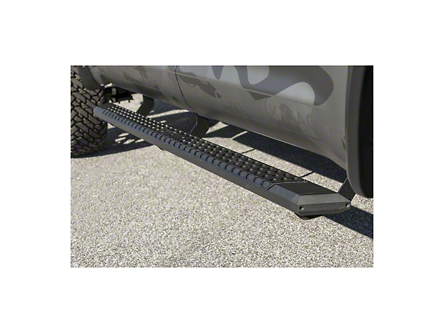 5.50-Inch AdvantEDGE Side Step Bars; Carbide Black (07-21 Tundra Double Cab, CrewMax)