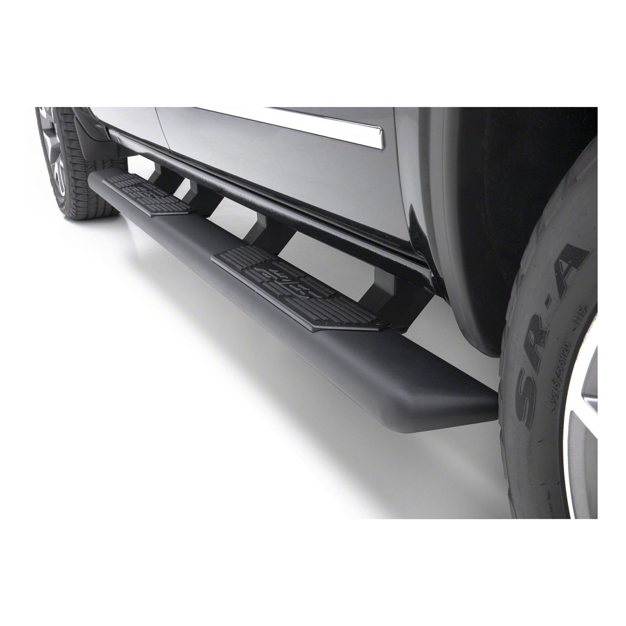 5.50Inch AscentStep Running Boards; Carbide Black (0523