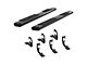 6-Inch Oval Side Step Bars; Black (07-21 Tundra CrewMax)
