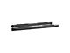 Big Step 4-Inch Round Side Step Bars; Textured Black (07-21 Tundra Double Cab)