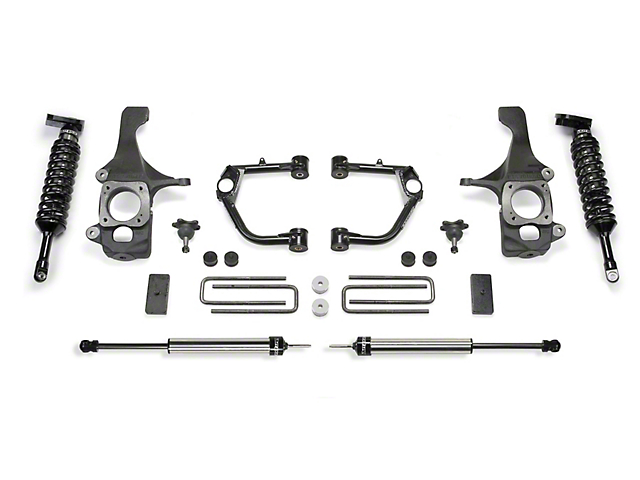 Fabtech 4-Inch Budget Lift Kit with Dirt Logic 2.5 Coil-Overs and Dirt Logic Shocks (07-15 Tundra TRD; Excluding TRD Pro)