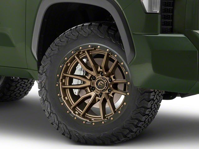 Fuel Wheels Rebel Matte Bronze 6-Lug Wheel; 20x10; -18mm Offset (22-24 Tundra)