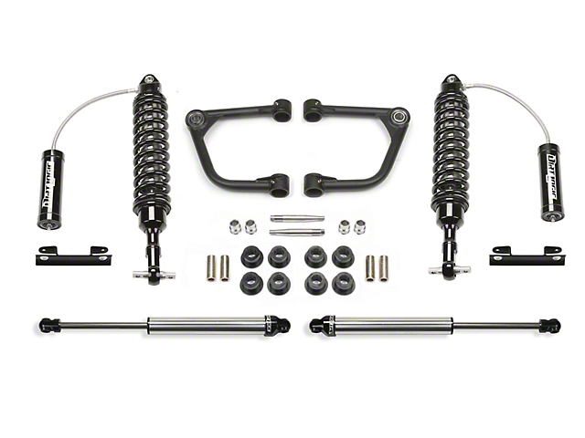 Fabtech 2-Inch Uniball Upper Control Arm System with Dirt Logic 2.5 Reservoir Coil-Overs and Dirt Logic Shocks (07-15 Tundra)