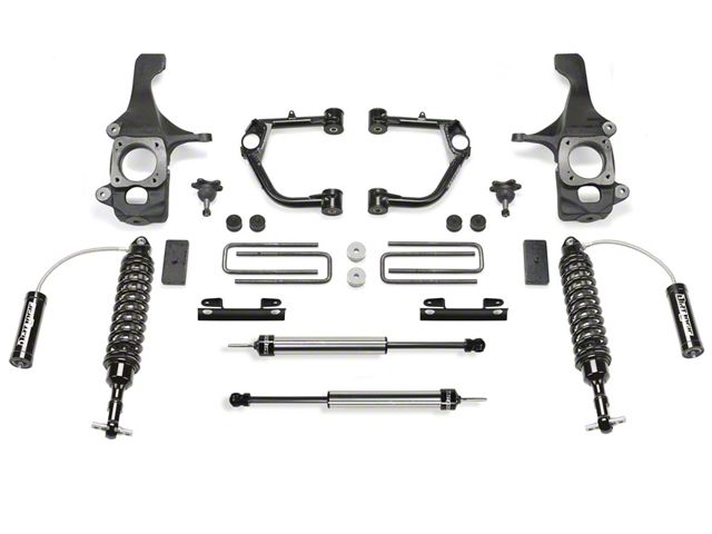 Fabtech 4-Inch Budget Lift Kit with Dirt Logic 2.5 Reservoir Coil-Overs and Dirt Logic Shocks (07-15 Tundra TRD; Excluding TRD Pro)