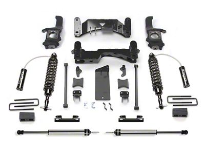 Fabtech 6-Inch Performance Suspension Lift Kit with Dirt Logic 2.5 Reservoir Coil-Overs and Dirt Logic Shocks (07-15 5.7L Tundra Double Cab, CrewMax, Excluding TRD Pro)