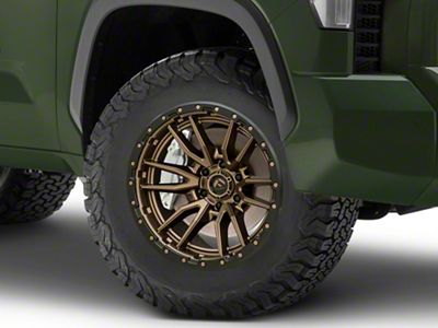 Fuel Wheels Rebel Matte Bronze 6-Lug Wheel; 18x9; 20mm Offset (22-24 Tundra)