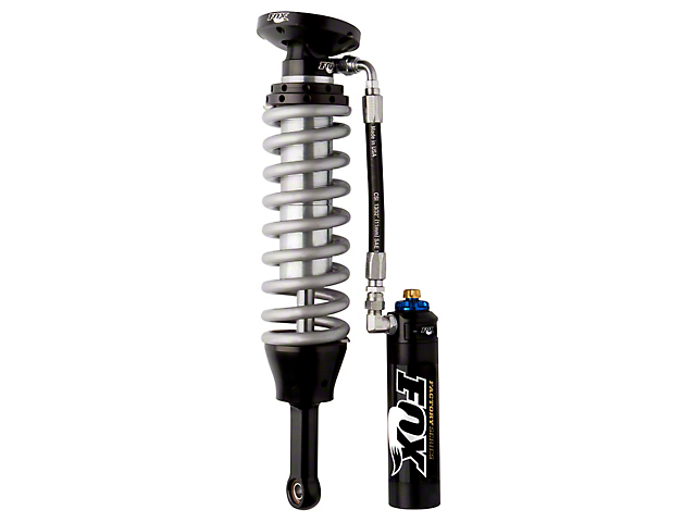 FOX Factory Race Series 2.5 Front Coil-Over Reservoir Shocks with DSC Adjuster for 0 to 3-Inch Lift and Aftermarket Upper Control Arms (07-21 Tundra)