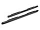 Barricade 5-Inch Oval Bent End Side Step Bars; Textured Black (22-24 Tundra CrewMax)