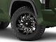 Fuel Wheels Saber Gloss Black Milled 6-Lug Wheel; 20x9; 20mm Offset (22-24 Tundra)
