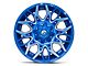 Fuel Wheels Twitch Anodized Blue Milled 5-Lug Wheel; 20x10; -18mm Offset (07-13 Tundra)