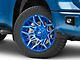 Fuel Wheels Twitch Anodized Blue Milled 5-Lug Wheel; 20x10; -18mm Offset (14-21 Tundra)
