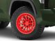 Black Rhino Raid Gloss Red 6-Lug Wheel; 18x9.5; 12mm Offset (22-24 Tundra)