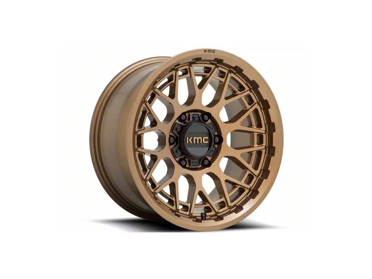 KMC Tundra Technic Matte Bronze 5-Lug Wheel; 20x9; 18mm Offset