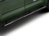 Barricade Saber 5-Inch Aluminum Side Step Bars; Black Cover Plates (22-26 Tundra CrewMax)