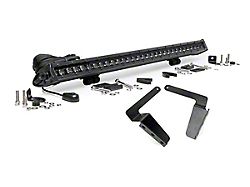 Rough Country 30-Inch Black Series LED Light Bar Bumper Kit (14-21 Tundra)