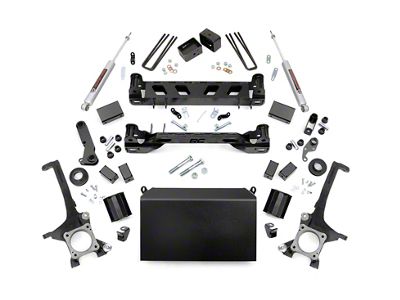 Rough Country 6-Inch Suspension Lift Kit with Premium N3 Shocks (16-21 Tundra)
