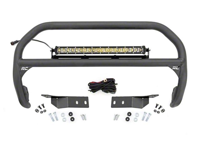 Rough Country Nudge Bar with 20-Inch Chrome Series LED Light Bar (07-21 Tundra)