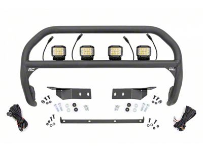 Rough Country Nudge Bar with 3-Inch Osram Wide Angle Series LED Lights (07-21 Tundra)