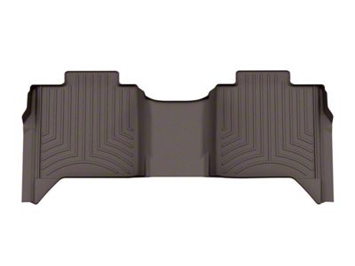 Weathertech DigitalFit Rear Floor Liner; Cocoa (22-24 Tundra CrewMax, Excluding Hybrid)