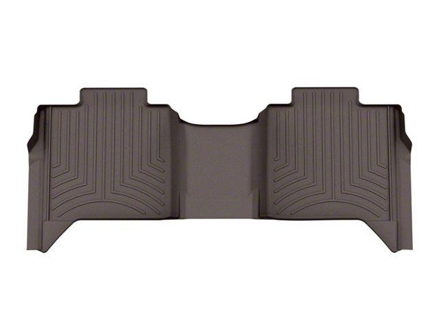 Weathertech DigitalFit Rear Floor Liner; Cocoa (22-24 Tundra CrewMax, Excluding Hybrid)