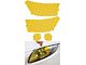 Lamin-X Headlight Tint Covers; Yellow (07-09 Tundra)
