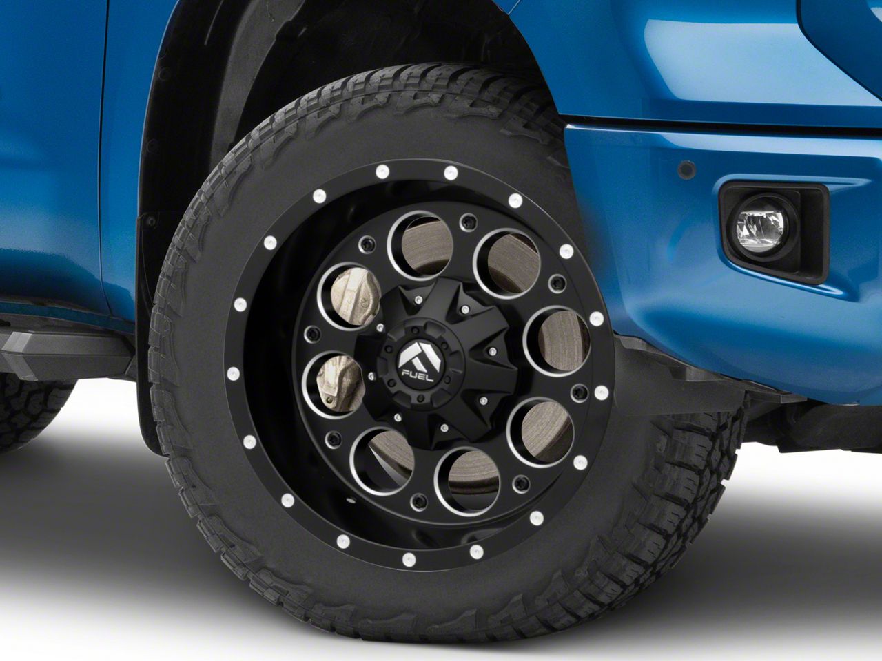 Fuel Wheels Revolver Matte Black Milled 5-Lug Wheel; 20x9; 1mm Offset (14-21 Tundra)