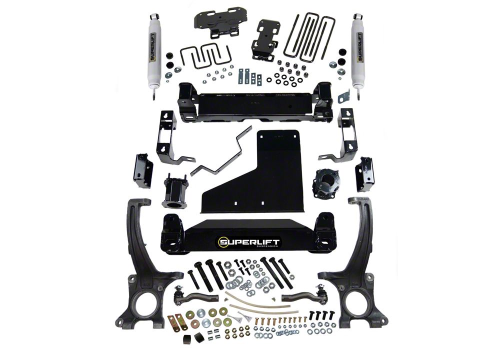 SuperLift 4.50-Inch Suspension Lift Kit with Superide Shocks (07-21 4WD Tundra, Excluding TRD Pro)