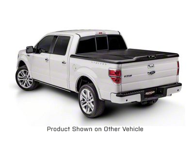 UnderCover Elite Hinged Tonneau Cover; Black Textured (16-23 Tacoma)