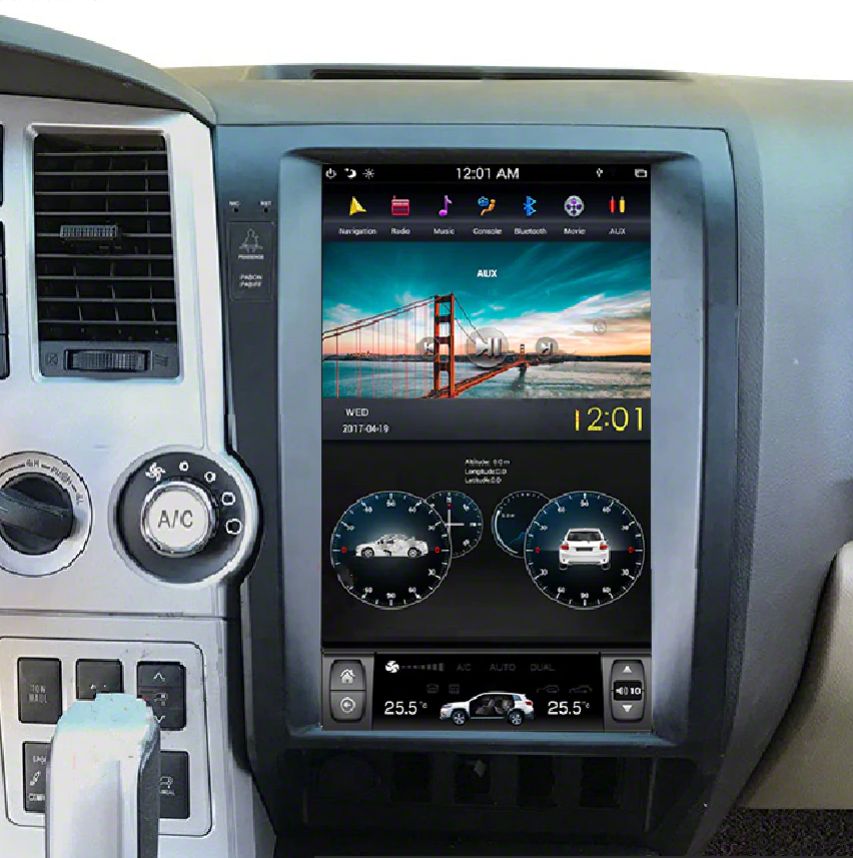 13.60-Inch Android 9 Fast Boot Vertical Screen Navigation Radio (07-13 Tundra)