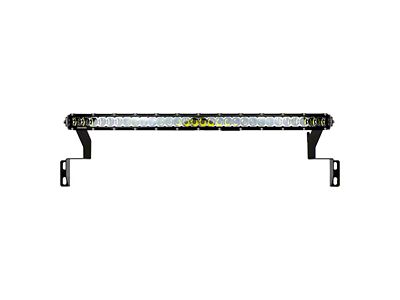 Heretic Studios 30-Inch LED Light Bar with Behind the Grille Mounting Brackets; Combo Beam; Clear Lens (14-21 Tundra)