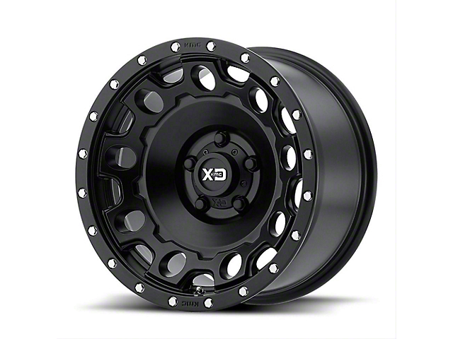 XD Holeshot Satin Black 5-Lug Wheel; 17x8.5; 34mm Offset (07-13 Tundra)